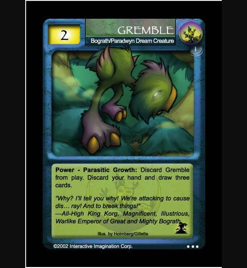 Gremble - Bograth - Foil